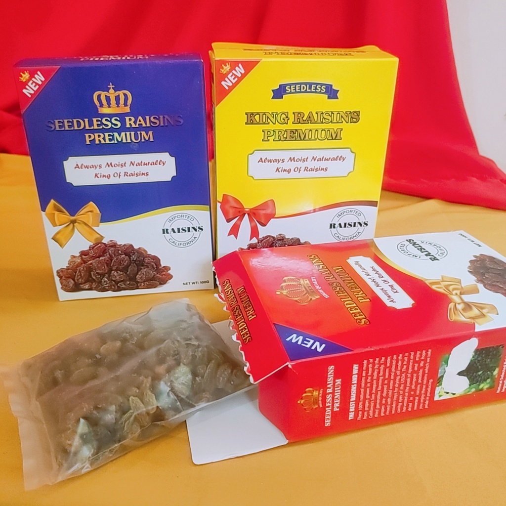 Nho Khô Mỹ mẫu quốc dân 100g - SIÊU RẺ đóng quà Tết Tuyệt Vời