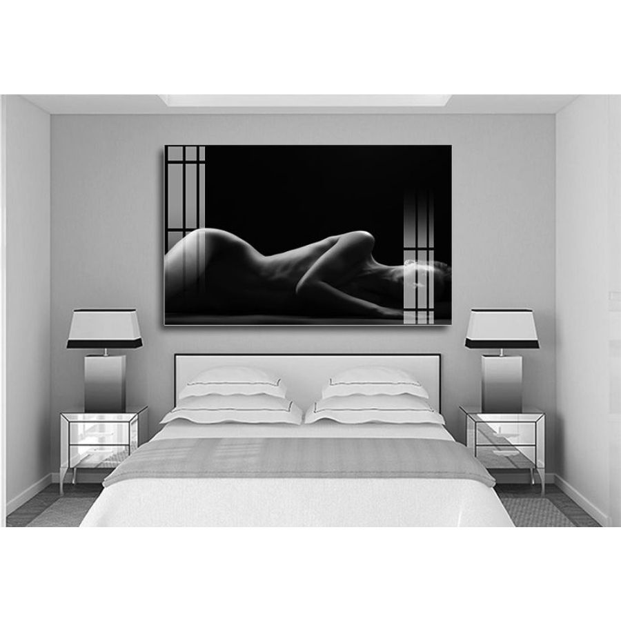 Tranh Treo Tường Khoả Thân Nghệ Thuật Hiện Đại 02 - Tranh Laminate Tráng Gương