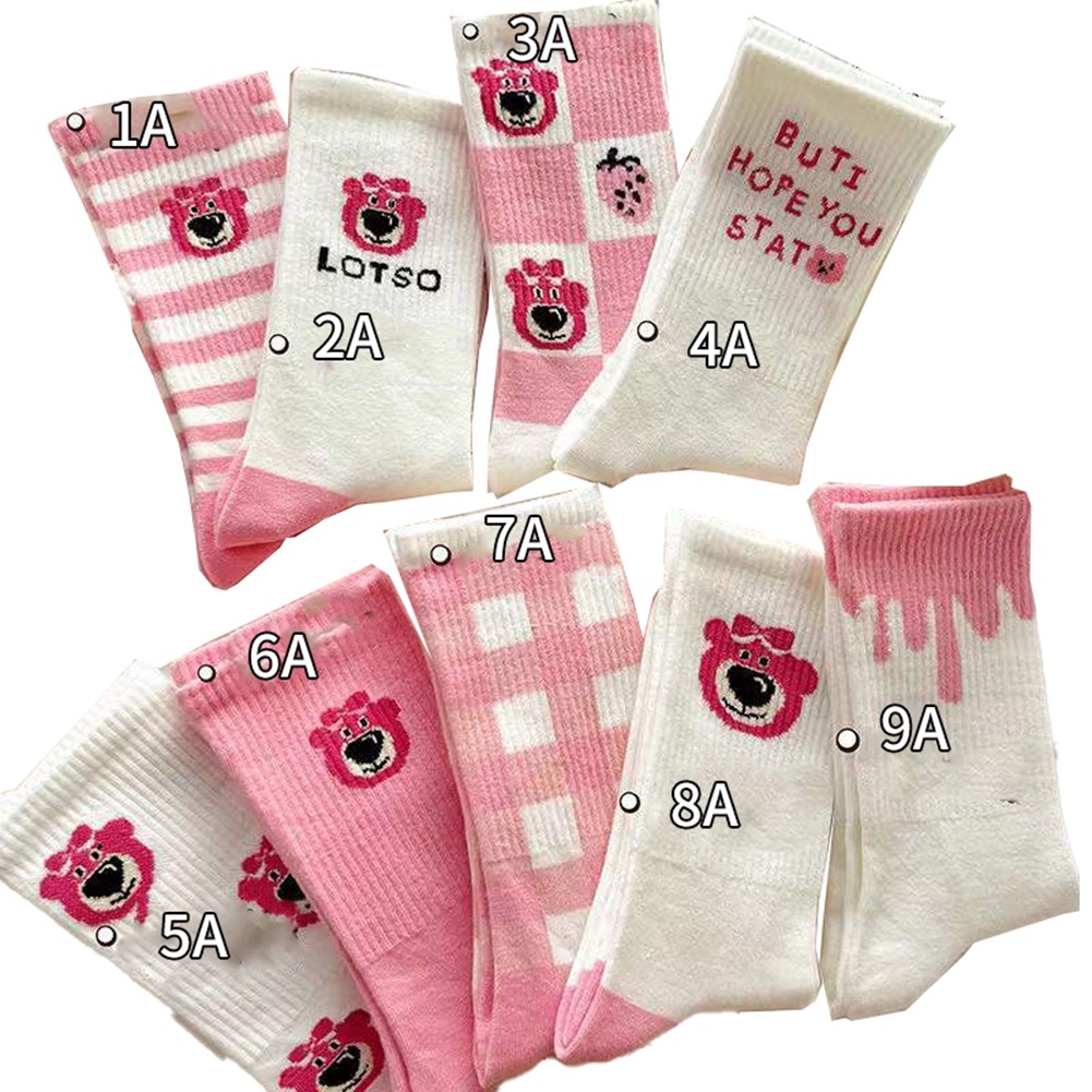 Vớ In Họa Tiết Hoạt Hình Dễ Thương Phong Cách Nhật Bản