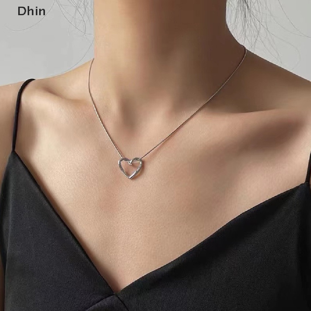 [Dhin] Vòng Cổ Choker Mặt Hình Trái Tim Mới Cho Nữ Miễn Phí Vận Chuyển