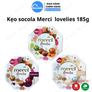Kẹo socola💖 Socola Merci lovelies hộp bát giác 185g