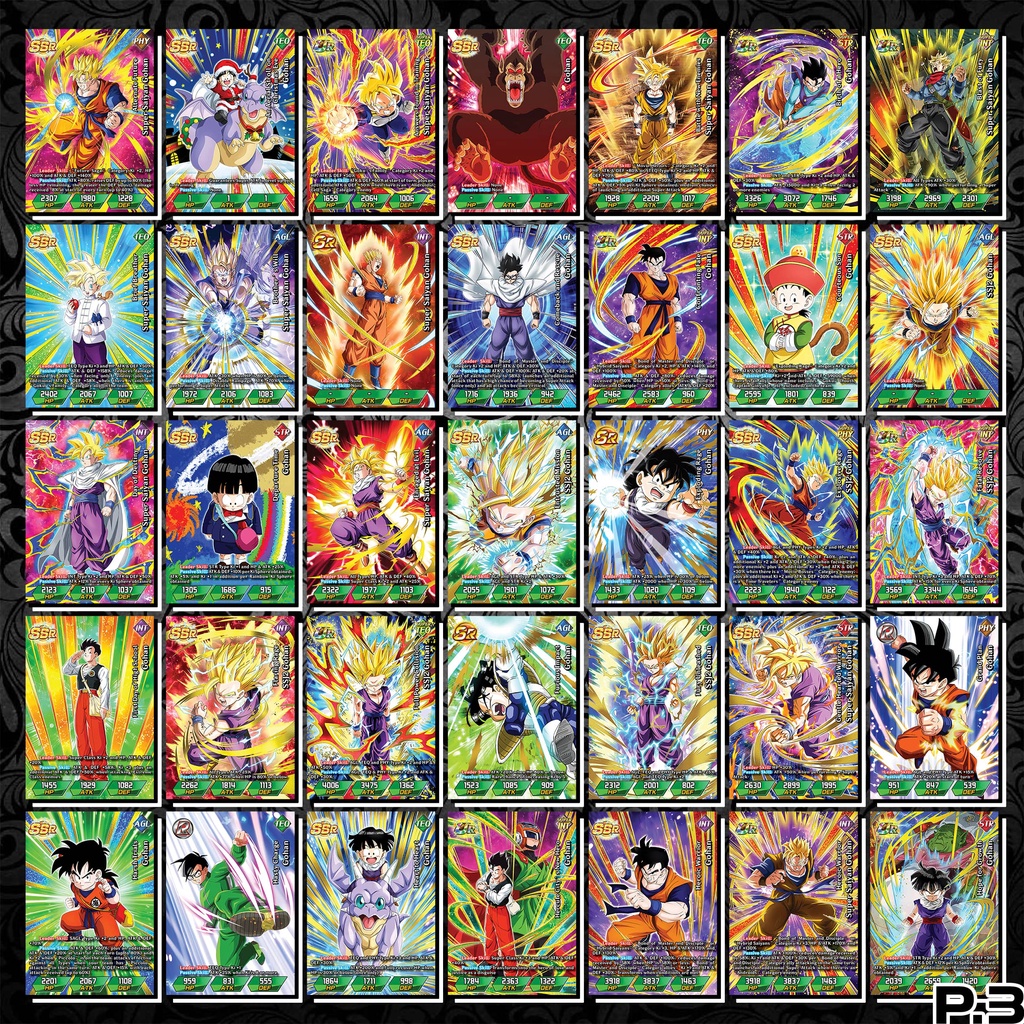 Thẻ Bài Dragon Ball Z Dokkan Battle - 7 Viên Ngọc Rồng - Phần 3 - Khổ 6.3 x 9 cm