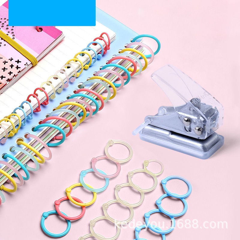 Bấm lỗ giấy SOSAMA đục lỗ giấy mini dập giấy a4 10 tờ đa năng STP-001435