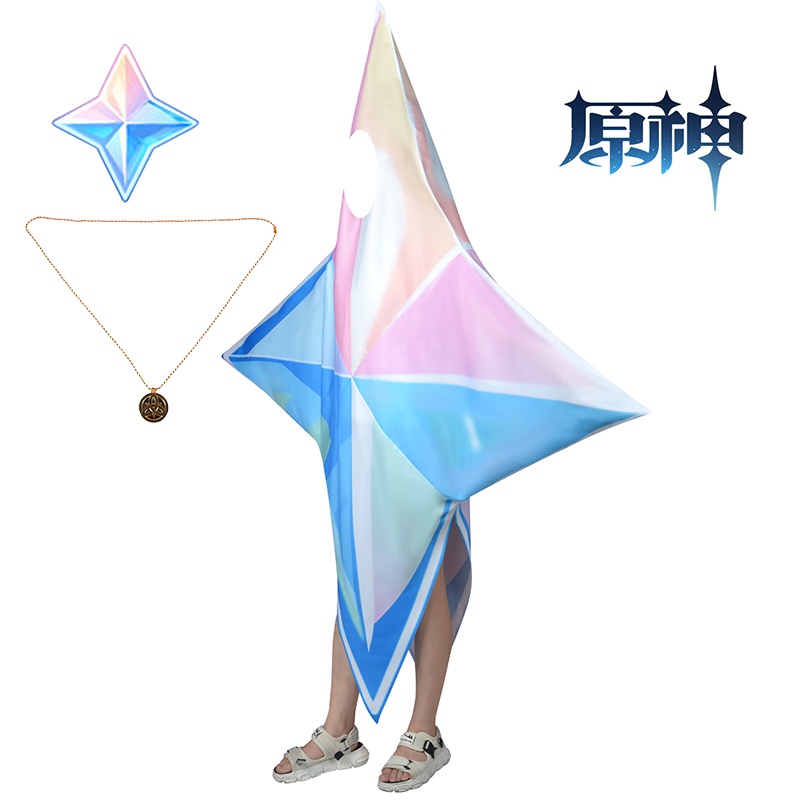 Halloween Genshin Impact Primogems Crystal Cosplay Costume Party Fan Gifts