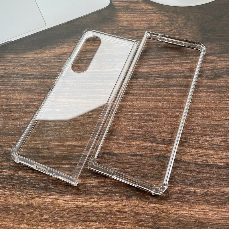 Ốp lưng trong suốt chống shock Samsung Z Fold 6/ Z fold 6 /Fold 4/Z Fold 3/Z Flip 4