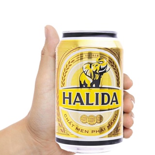 Lốc 6 lon bia halida 330ml - ảnh sản phẩm 6