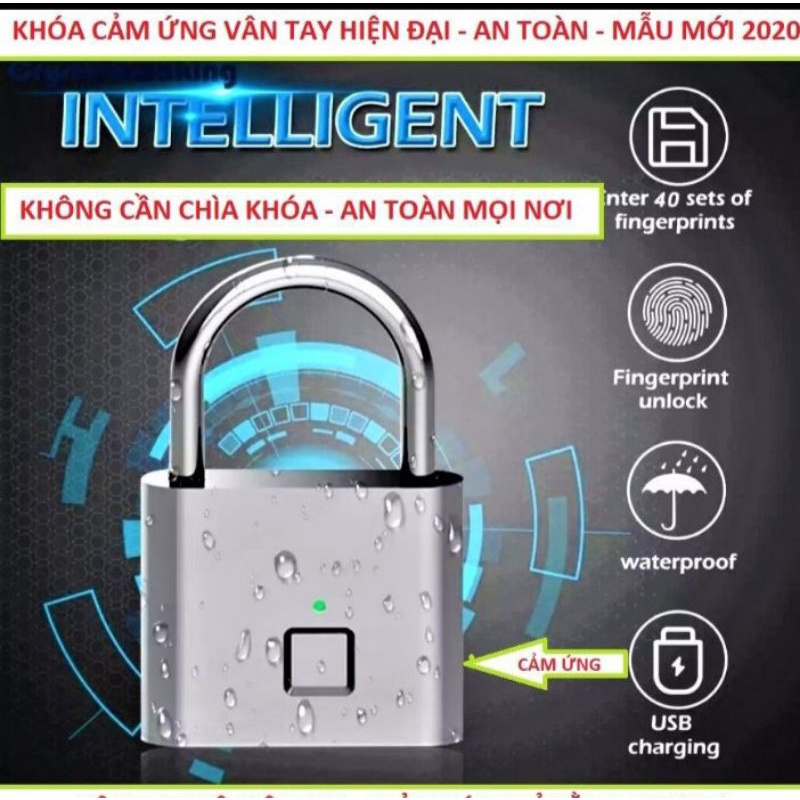 BỘ Ổ KHÓA VÂN TAY THÔNG MINH SIÊU PHẨM CỰC CHẤT MẪU MỚI
