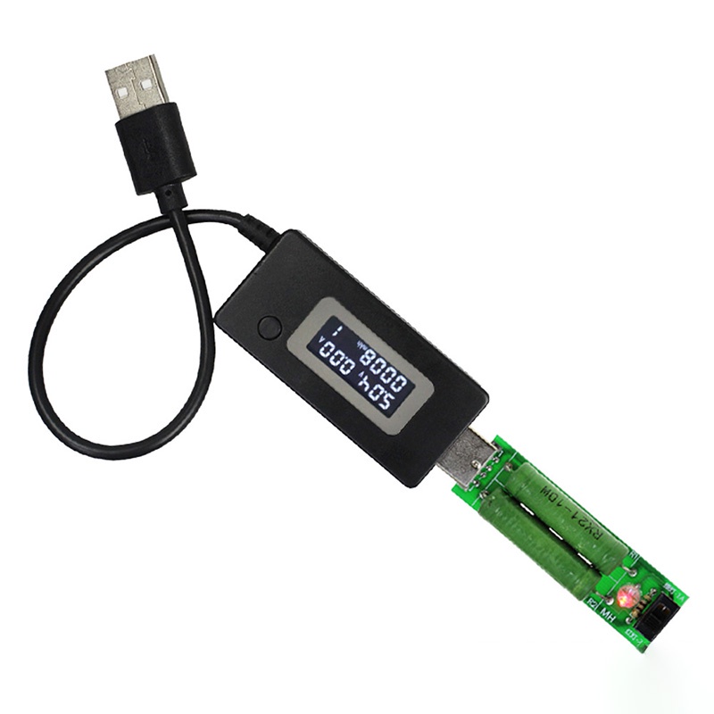 Đồng Hồ Đo Điện Áp / Amps USB Màn Hình LCD Kỹ Thuật Số DC Kiểm Tra Tốc Độ Sạc Điện Thoại Di Động
