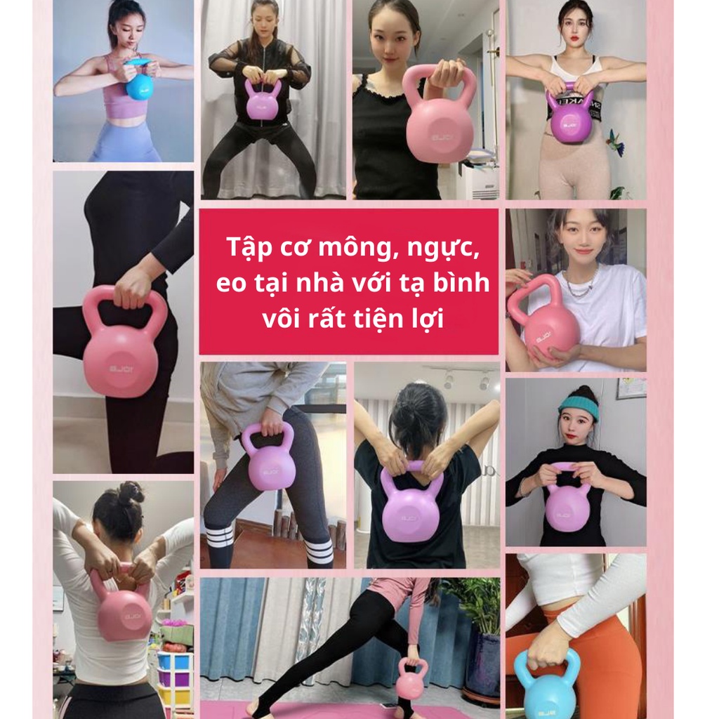 Tạ quai sách, tạ ấm BROSMAN 6kg tập Squats tập mông đùi tập gym tại nhà chính hãng giá tốt - SAIGON SPORT