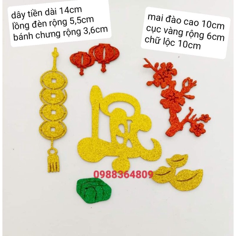 Phụ kiện dán dừa,dán dưa hâú