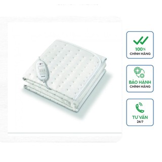 Đệm sưởi điện đơn beurer ts19, kt 1.3*0.75m, chất liệu cotton, có thể giặt được, chuẩn châu âu, nhập đức, bh 12 tháng