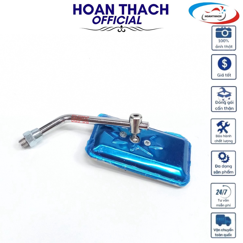 Kính Trái Vuông Xi INOX Dành Cho Mọi Loại Xe, HOANTHACH SP000963