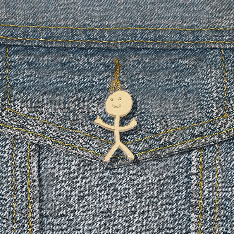 Huy Hiệu Cài Áo Hình Nhân Vật Hoạt Hình Đáng Yêu