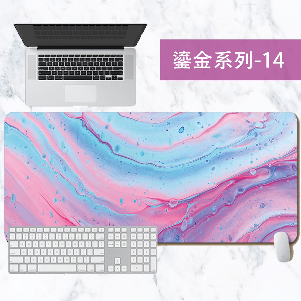 Miếng lót chuột cỡ lớn khổ 80 x 30, tấm lót bàn phím vân đá phong thủy SH106