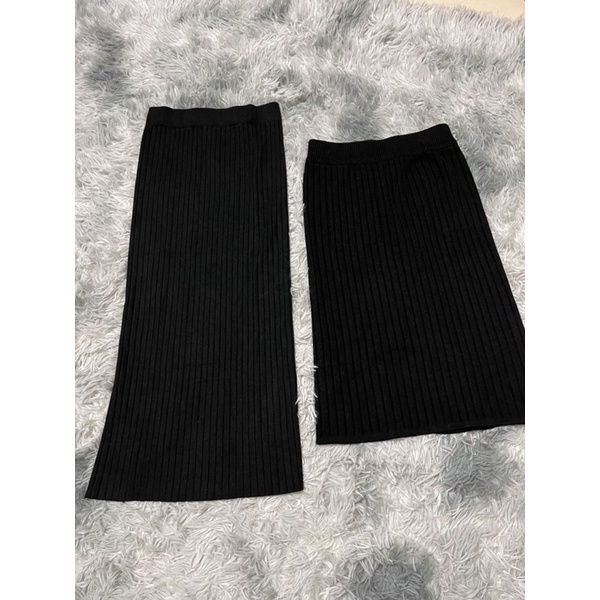 Chân váy len 2hand tuyển chọn, chất len gân đẹp, độ mới 99%