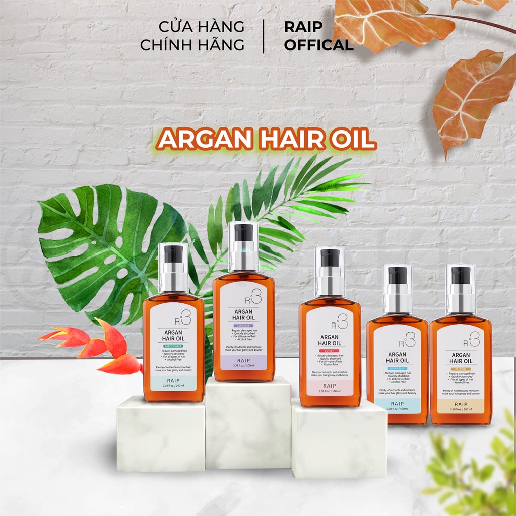 Tinh Dầu Dưỡng Tóc Raip R3 Argan Hair Oil 100ml | Hasaki - Sản phẩm chính hãng