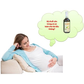 Xịt đuổi muỗi, côn trùng cho bà bầu - 100% thiên nhiên, ko độc hại