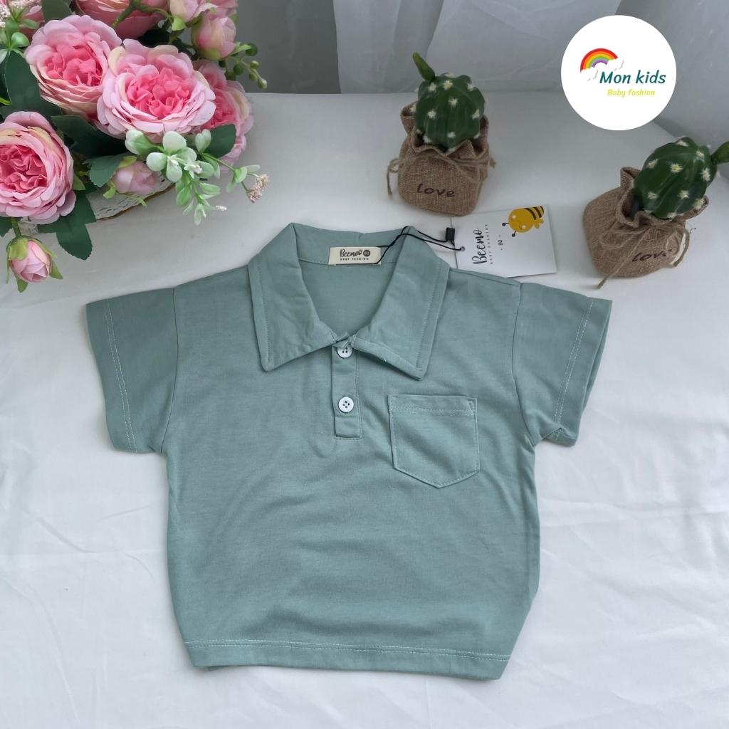 Thanh lý siêu rẻ, Áo polo bé trai chất cotton mềm mịn