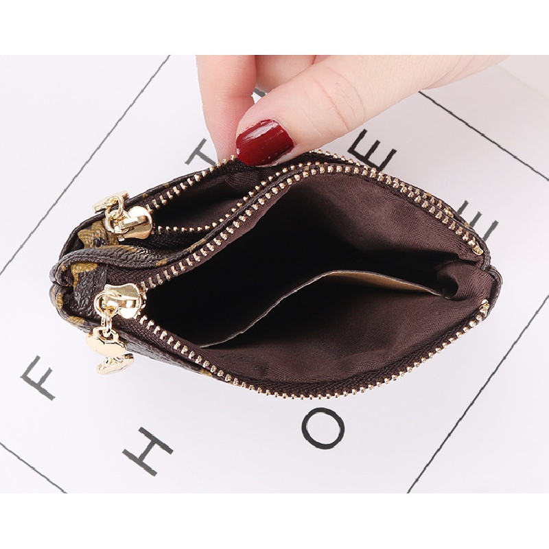 Ví Cầm Tay Mini Siêu Mỏng Có Khóa Kéo Kiểu Mới 2023 Thời Trang Cho Nữ