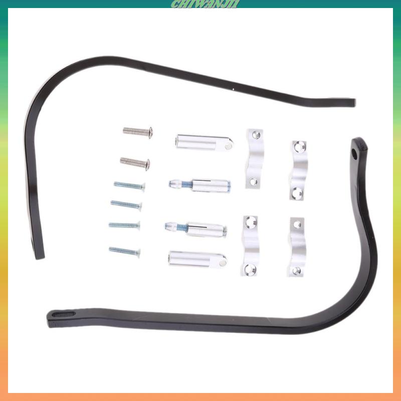 Set 2 Thanh Chắn Bảo Vệ Tay Lái Xe Mô Tô Bằng Nhôm