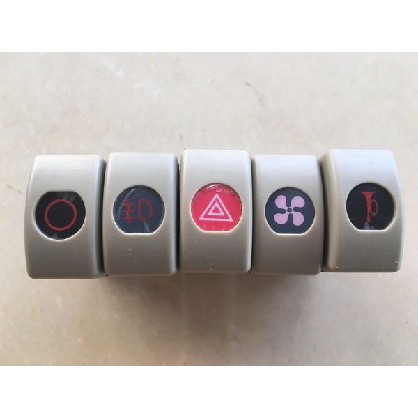 Công tắc còi - đèn - quạt - cảnh báo các loại trên oto