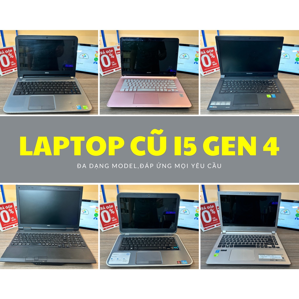 (Giá hủy diệt) Laptop cũ giá rẻ I5/4GB/500GB học tập, chơi game, văn phòng, xem phim giải trí OK | BigBuy360 - bigbuy360.vn