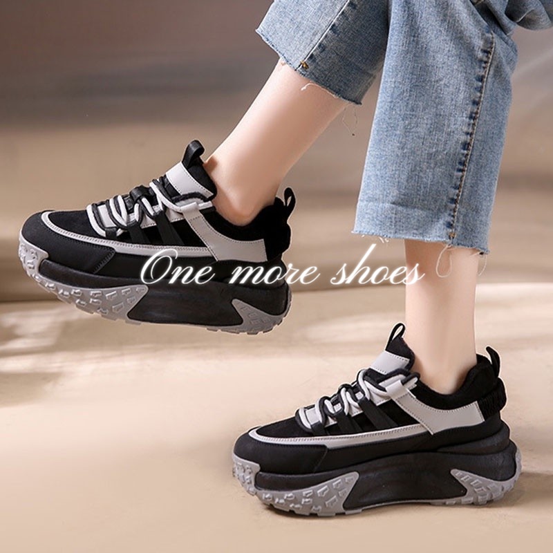 One Giày Thể Thao Đế Dày Thời Trang Hàn Quốc Cho Nữ