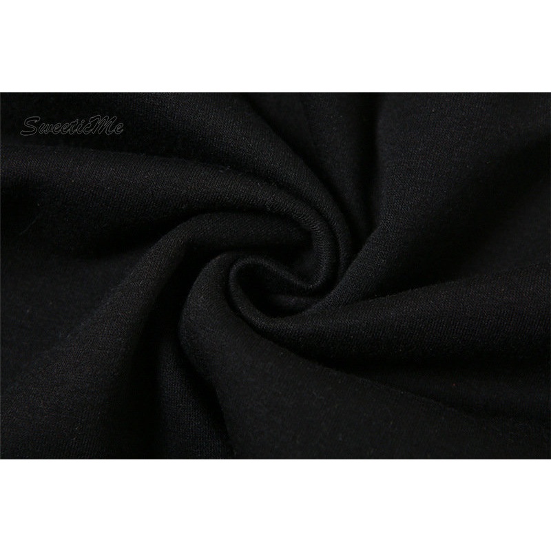 Áo Thun Sweater Cổ Tròn Tay Dài Dáng Ôm In Họa Tiết Thời Trang   Cho Bạn Gái