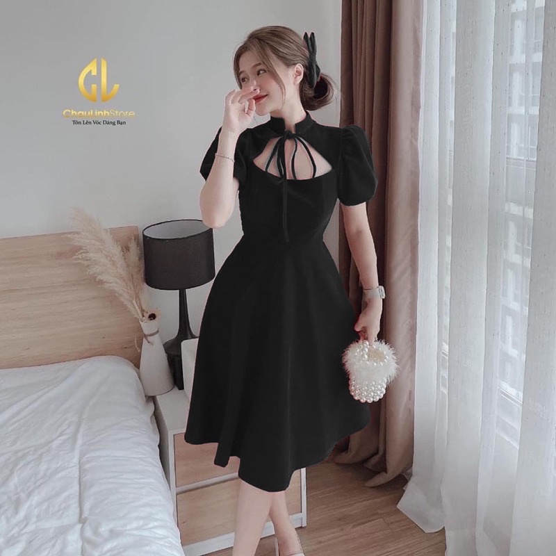 Đầm cách tân Big size dành cho khách ngoại cỡ từ 60-90 ký