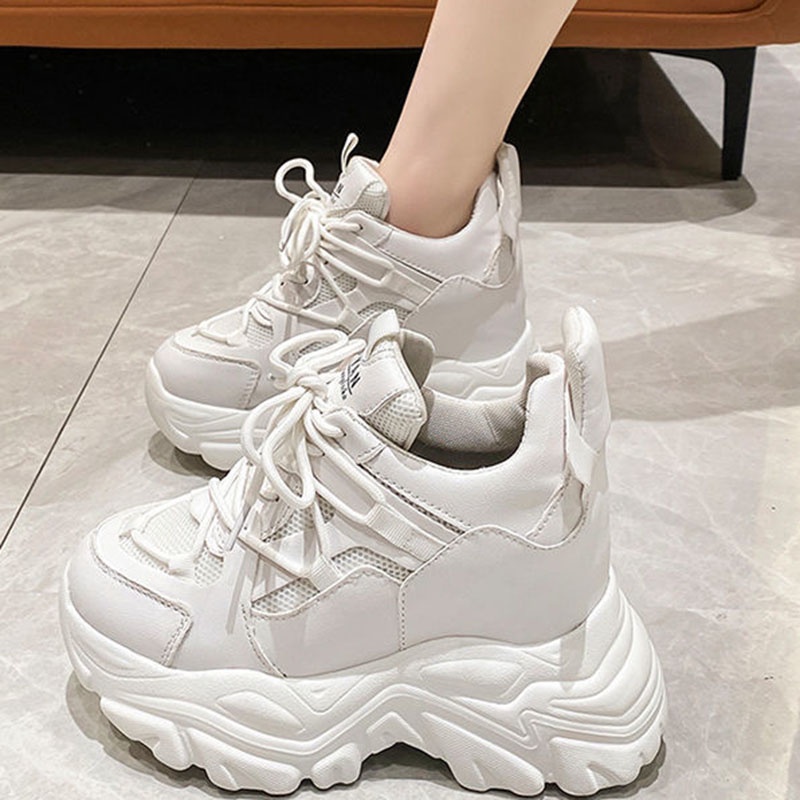 Ielgy Giày Thể Thao Thoáng Khí Đơn Giản Thoải Mái Cho Nữ