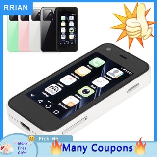 Rrianfo Smartphone Mini Size 2.5inch HD Touchscreen Lightweight Cell Phone for Working 1GB RAM 8GB ROM