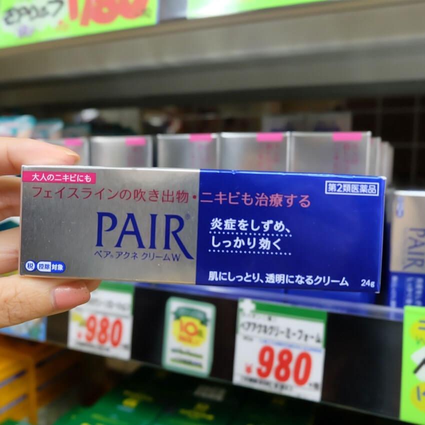 Kem mụn Pair hỗ trợ giảm mụn Nhật Bản