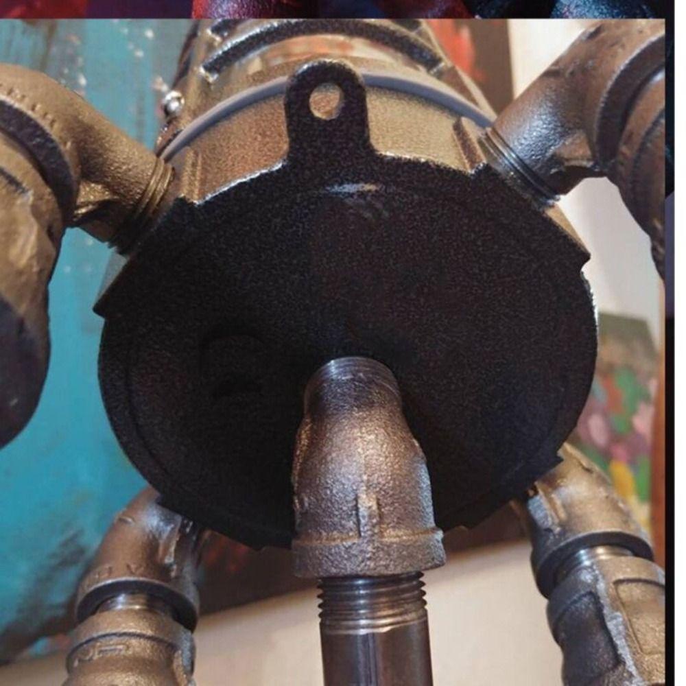 YVE Đèn Ngủ Hình Tên Lửa Phong Cách Steampunk Cổ Điển