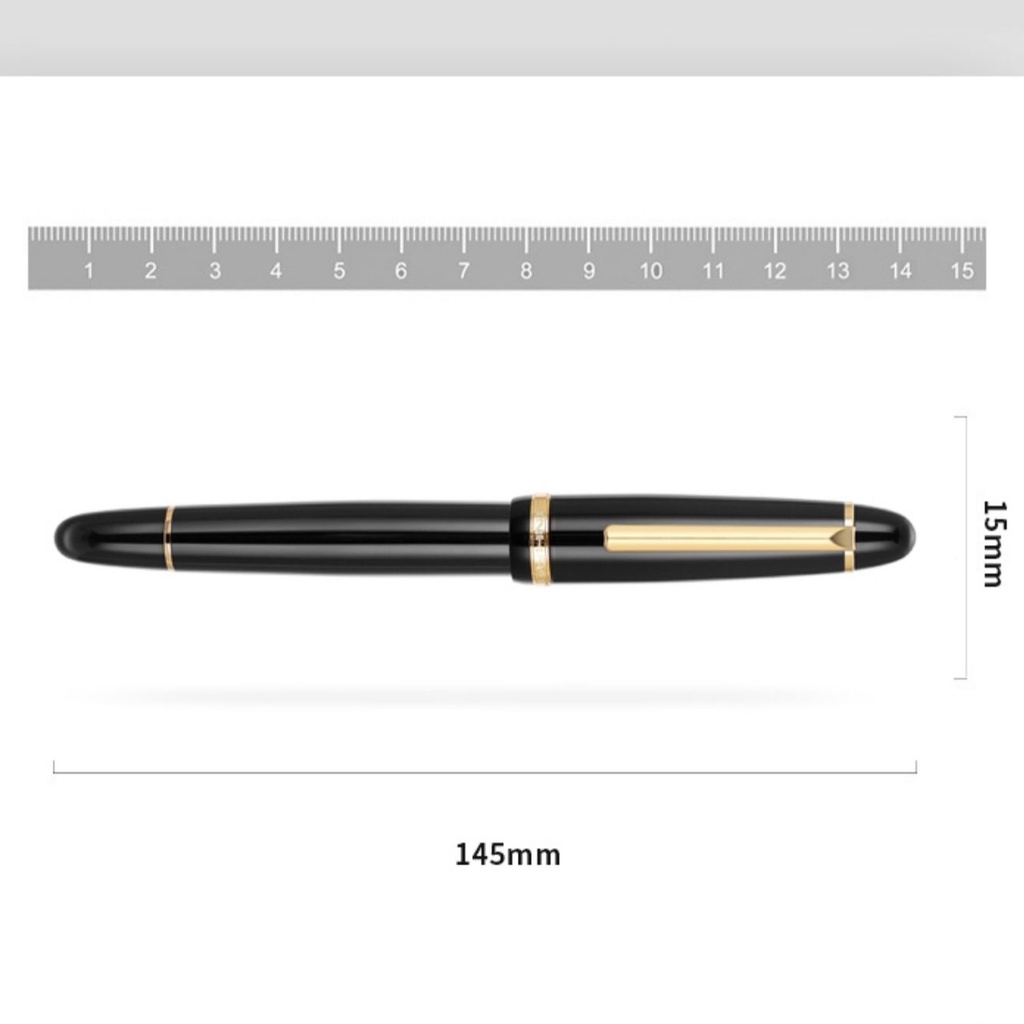 Bút Máy Penlab Jinhao X850 Ngòi Vừa Màu Vàng Kim Cho Ký Tên C7326
