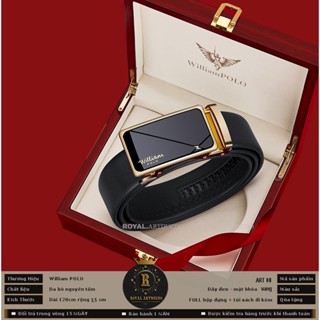 Thắt lưng nam cao cấp WilliamPOLO , dây nịt nam cao cấp ROYAL.ARTDUCDO - ART08