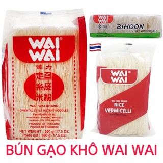 Bún gạo khô wai wai thái lan bún gạo wai wai