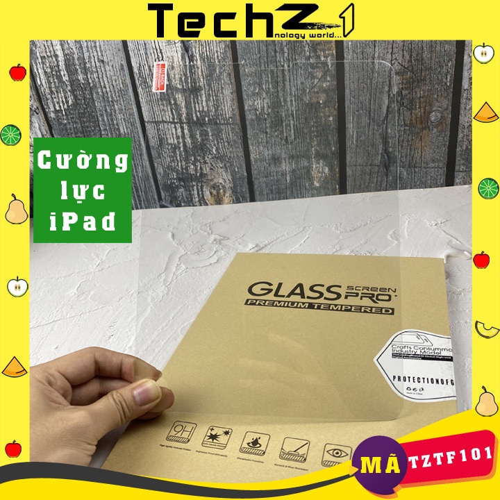 Cường Lực iPad mini/Air/Pro loại cao cấp - Mã TZTF101