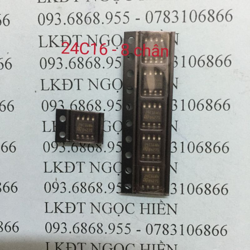 IC dánn 24C16 - 8 chân (combo 2 con)