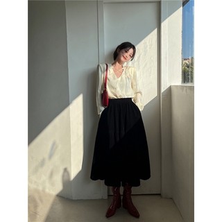 Áo sơ mi cách điệu cổ tim A85