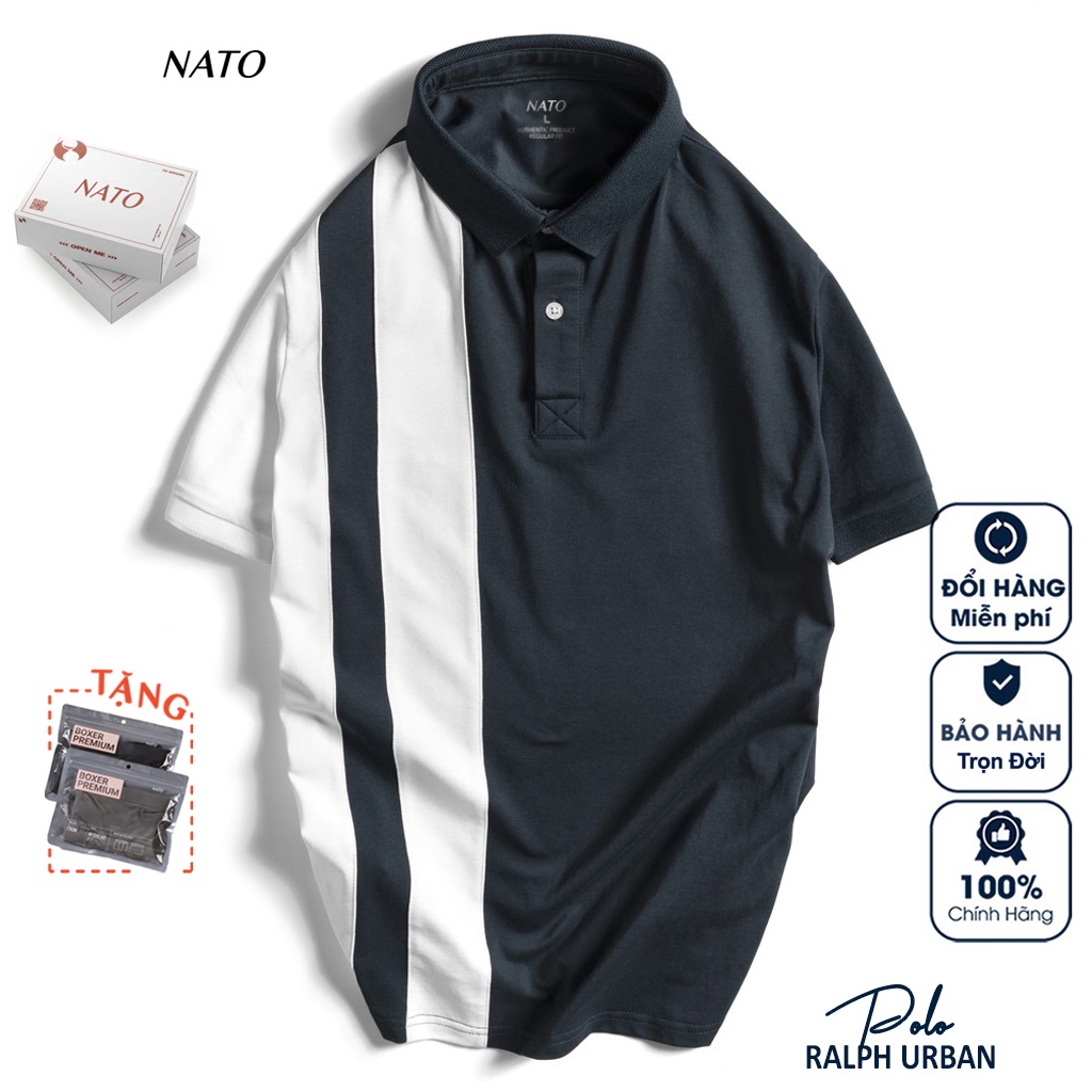 Áo Thun Polo Nam SIPA Vải Cotton Cá Sấu Cao Cấp Basic Đẹp Tay Ngắn Có Cổ Màu Trắng Đen Đỏ Xanh Navy Trơn Họa Tiết NATO