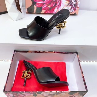 Guốc d&g gót cách điệu super fullbox