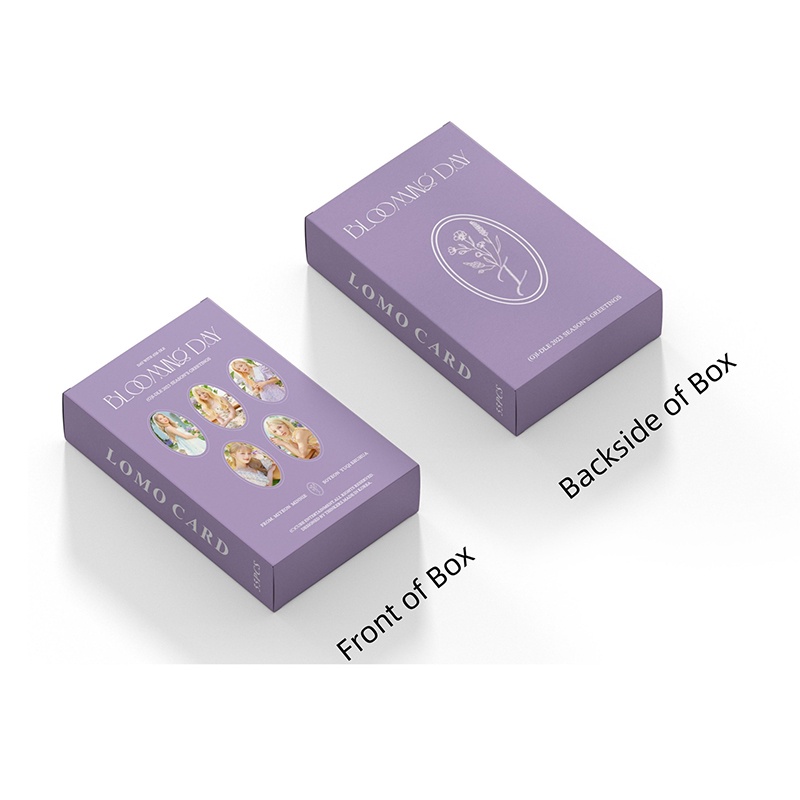 Hộp 55 Tấm Thẻ Hình LOMO  I-DLE Photocards 2023