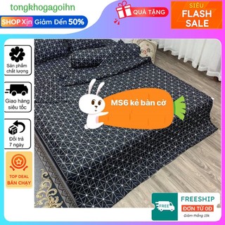 Ga  Gối Trải Giường Poly Cotton M4/M6 Nhiều Mẫu Tùy Chọn(chọn mẫu trong bài)