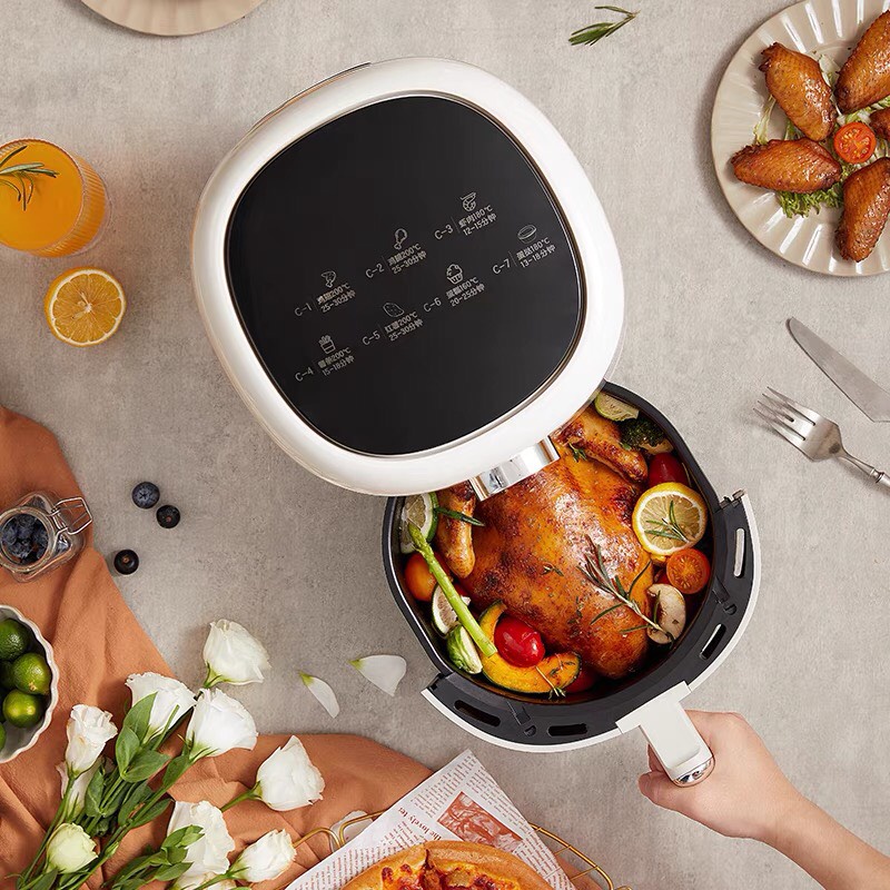 Nồi Chiên Không Dầu Bear 3 Lít - 3.5 Lít, Màn Hình Cảm Ứng, Bảo Hành 12 Tháng