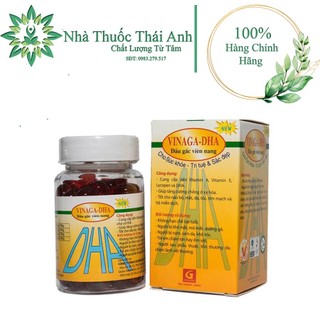 Dầu Gấc Vinaga DHA 100 viên