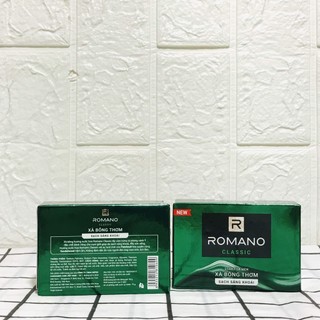 Xà bông thơm ROMANO 90g Chính Hãng.