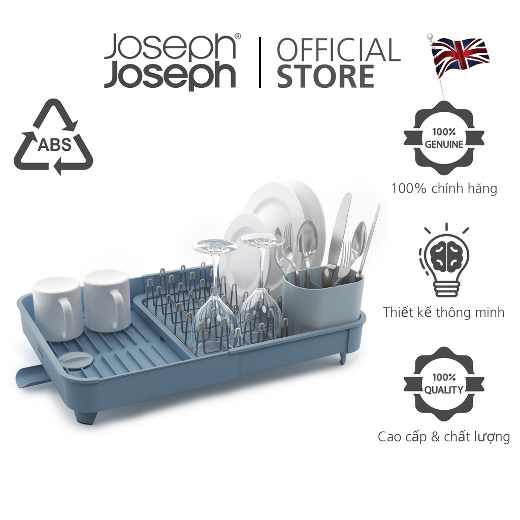 Kệ úp chén bát đóng mở thông minh Joseph Joseph Extend™ Editions Sky - 003123 (thiết kế độc quyền)