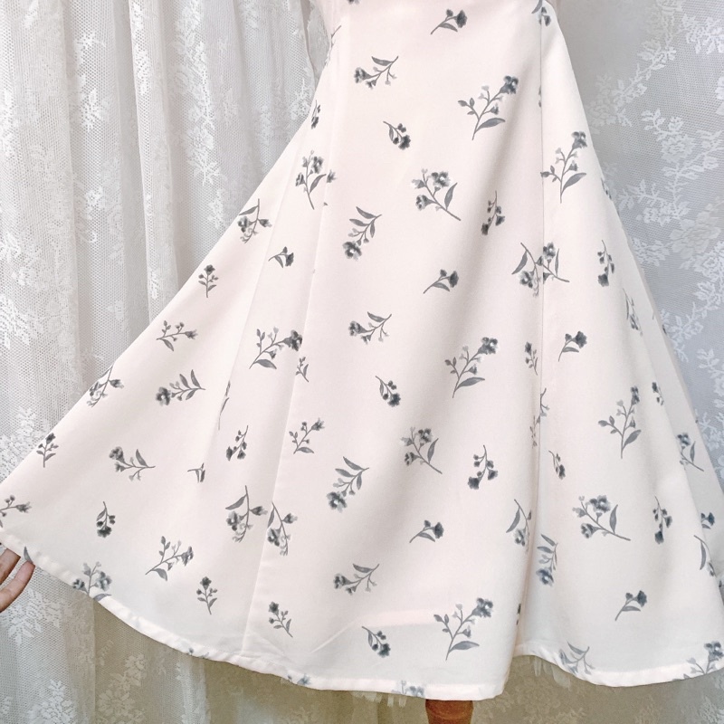 Đầm voan Nhật Glacier in hoa nhẹ nhàng ♥️