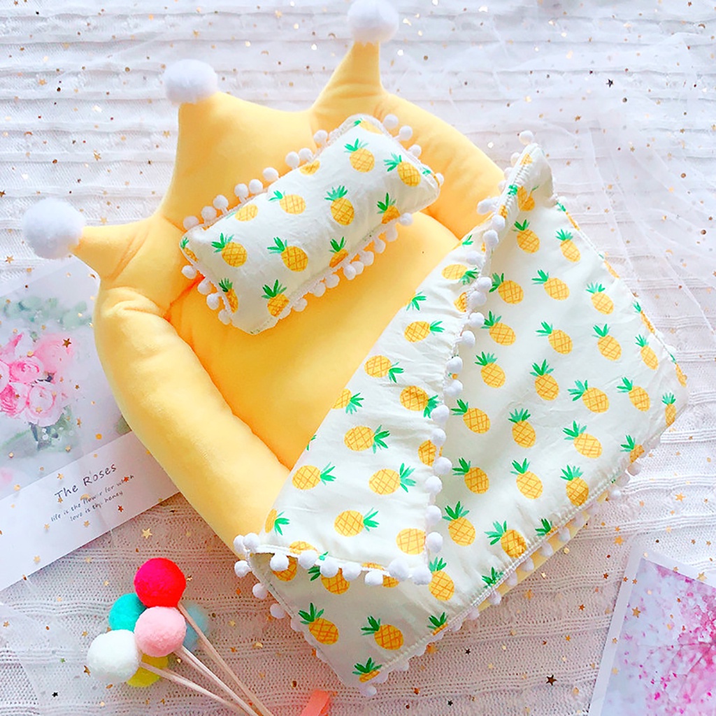 Bộ Giường Ngủ Cho Búp Bê Sunshine123