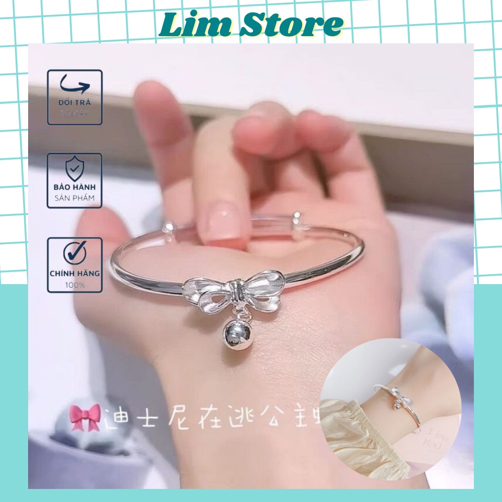 Vòng Đeo Tay Mạ Bạc Đính Lơ Phong Cách Dễ Thương Phong Cách Hàn Quốc